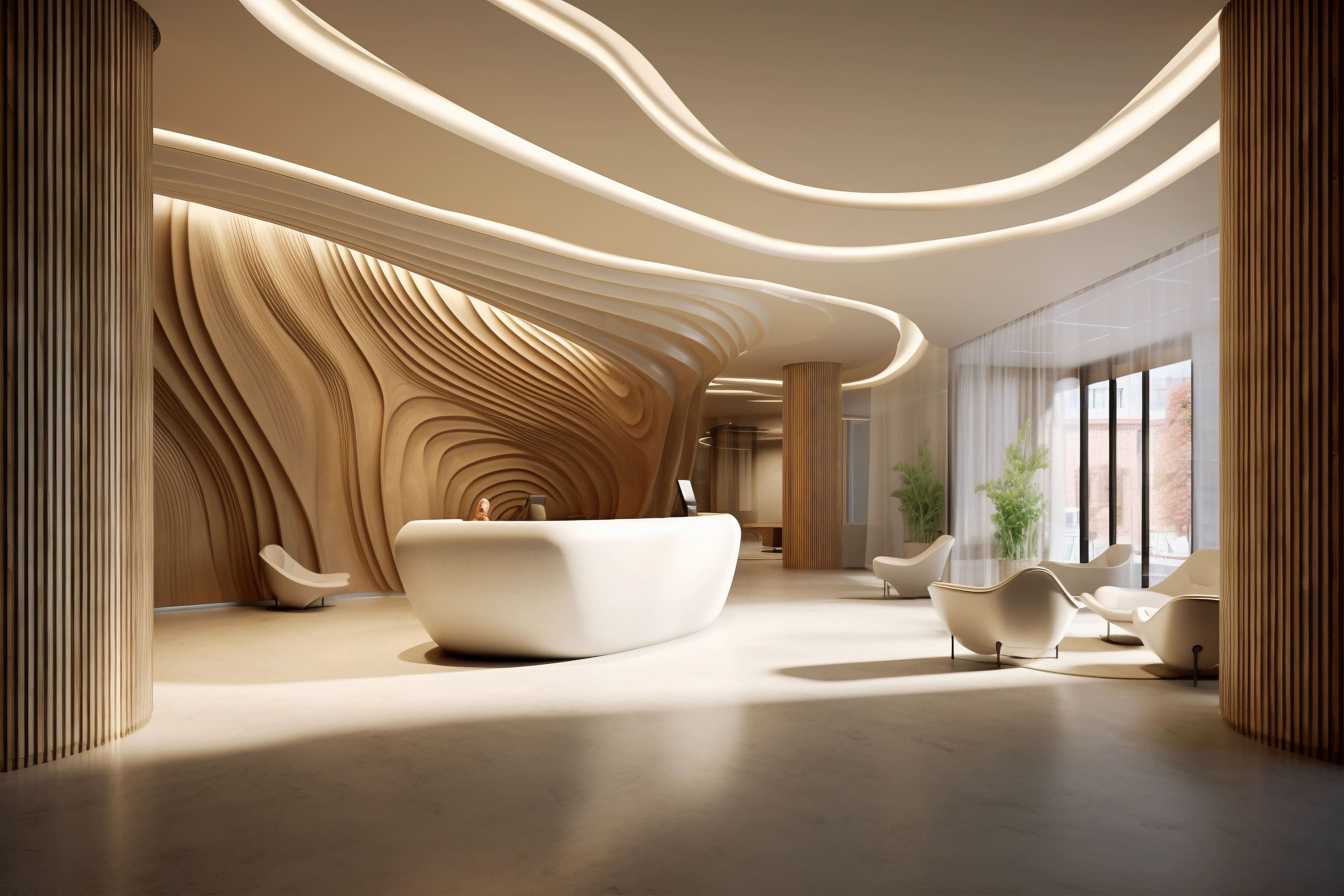 Stylish restaurant design