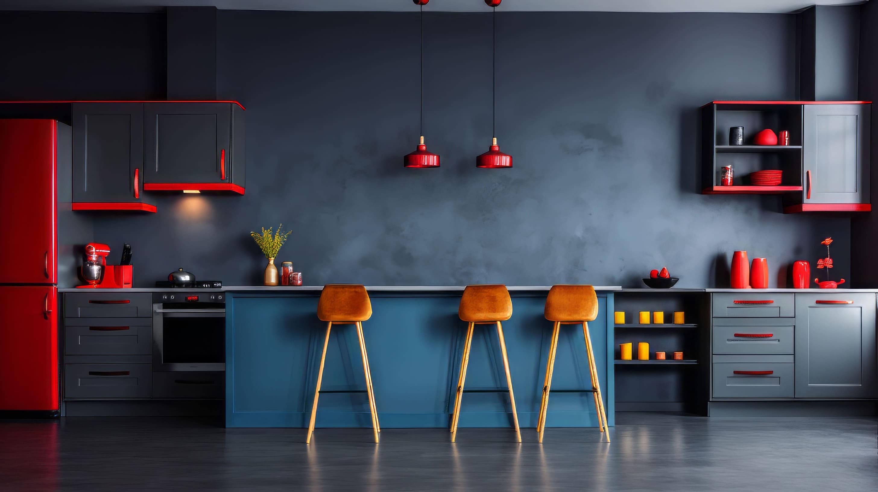 Wooden Kitchen Counter